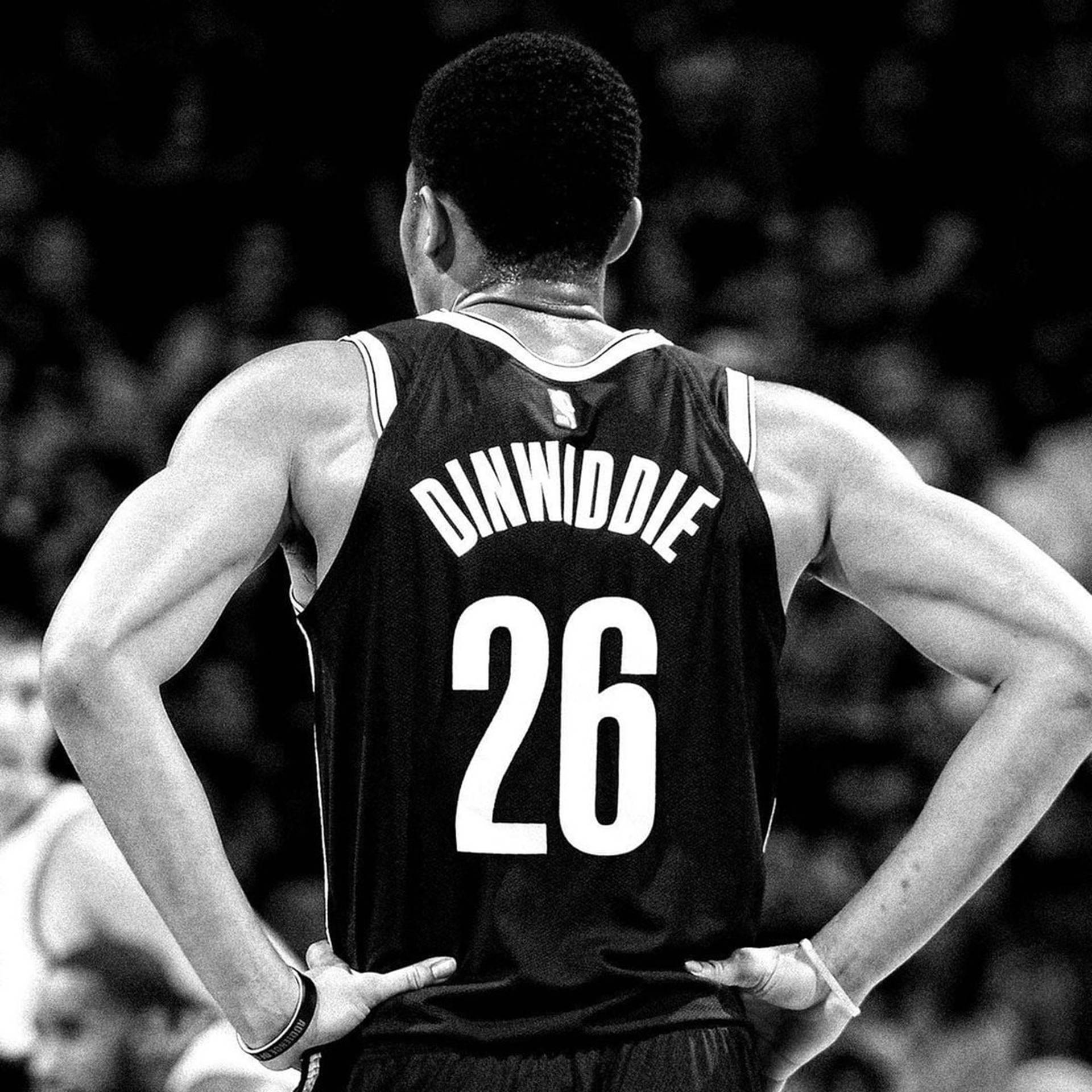 Spencer Dinwiddie Jersey Number Background