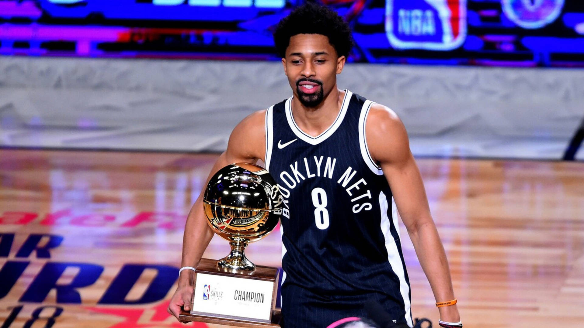 Spencer Dinwiddie Skills Champion Background