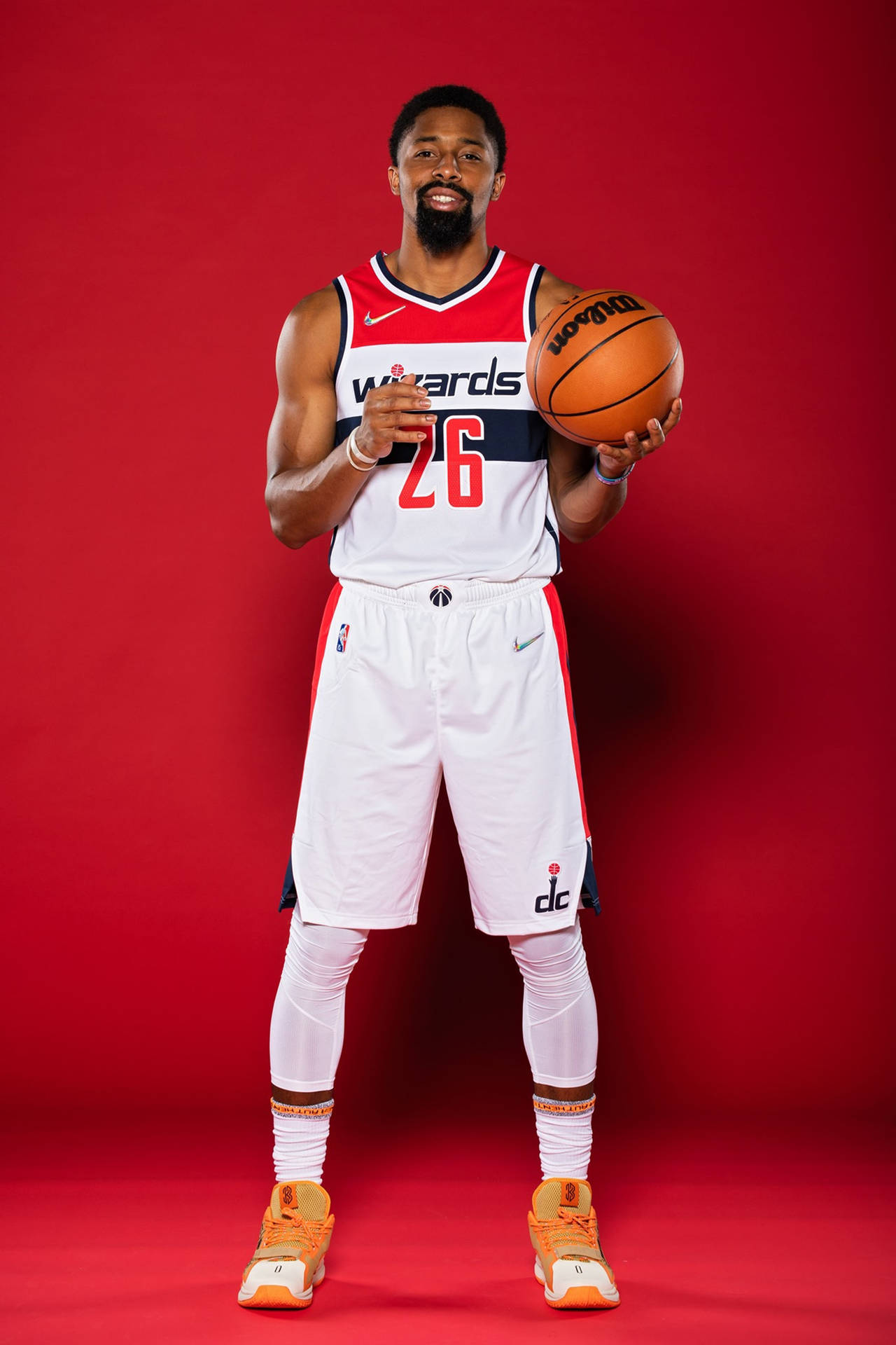 Spencer Dinwiddie Wizards Portrait Background