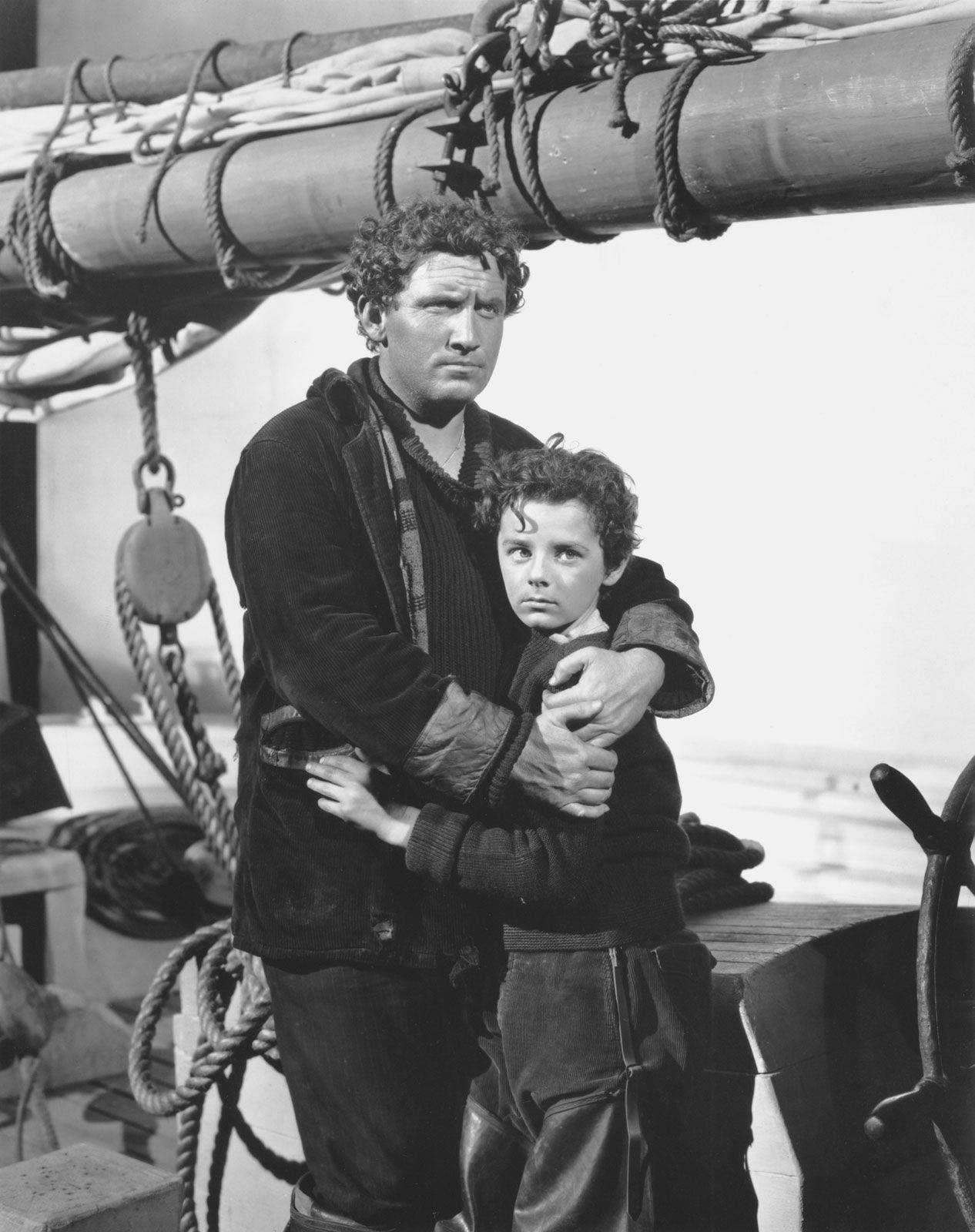 Spencer Tracy Captains Courageous 1937 Movie