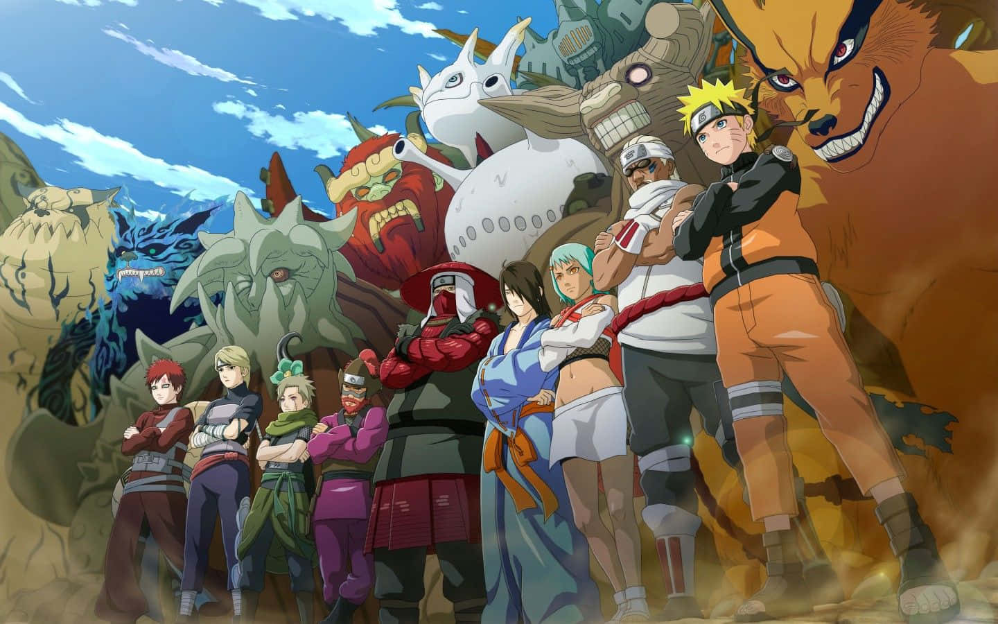Spend Your Day With The Hardworking And Powerful Naruto Uzumaki! Background