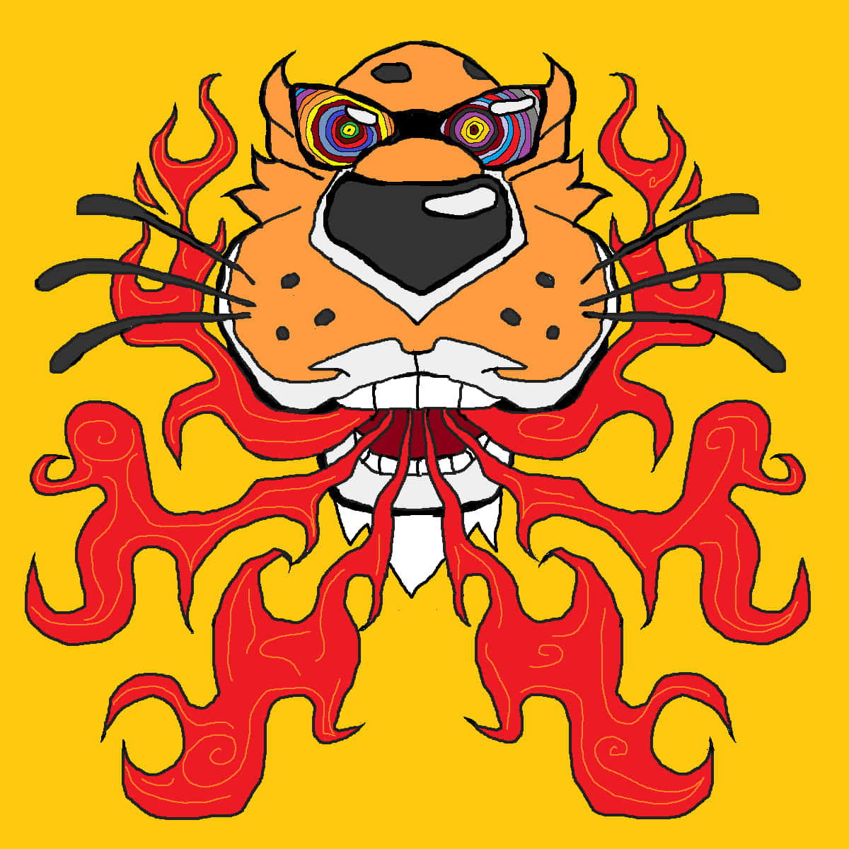Spice It Up With Hot Cheetos! Background