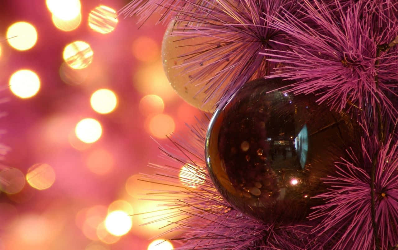 Spice Up Your Christmas Tree With A Traditional, Festive Ornament Background
