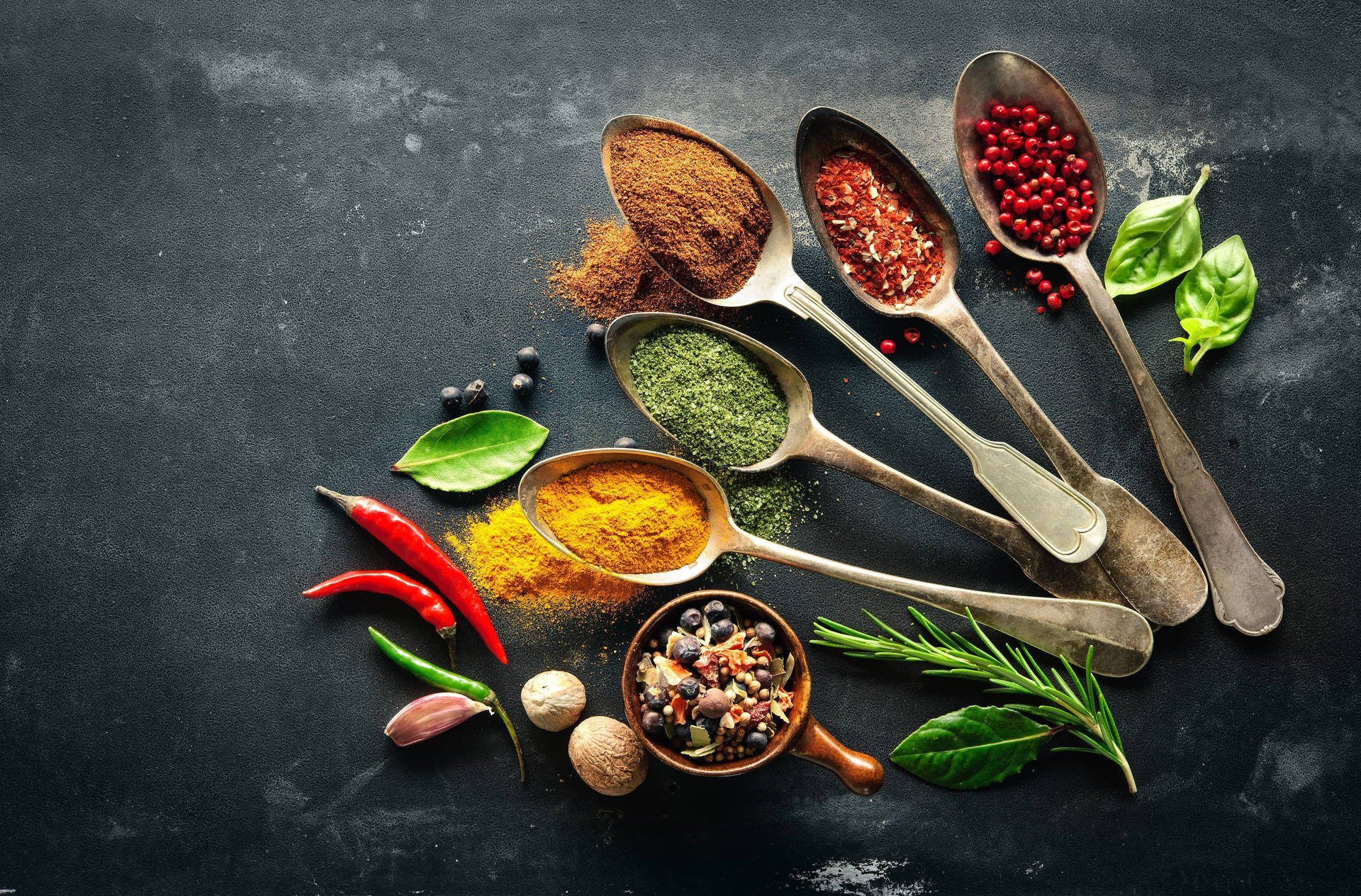Spice Up Your Cooking With Exotic Flavors Background