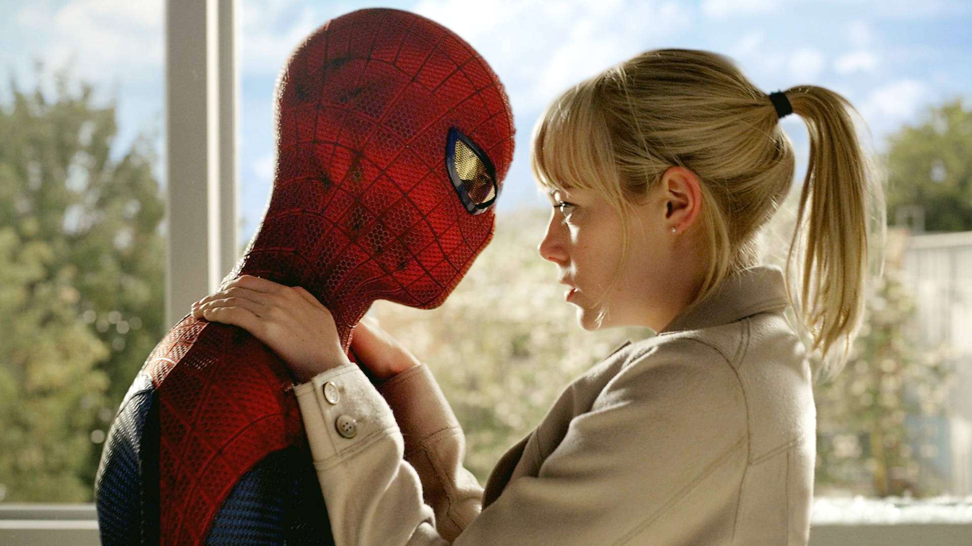 Spider Man And Gwen Stacy 4k Background