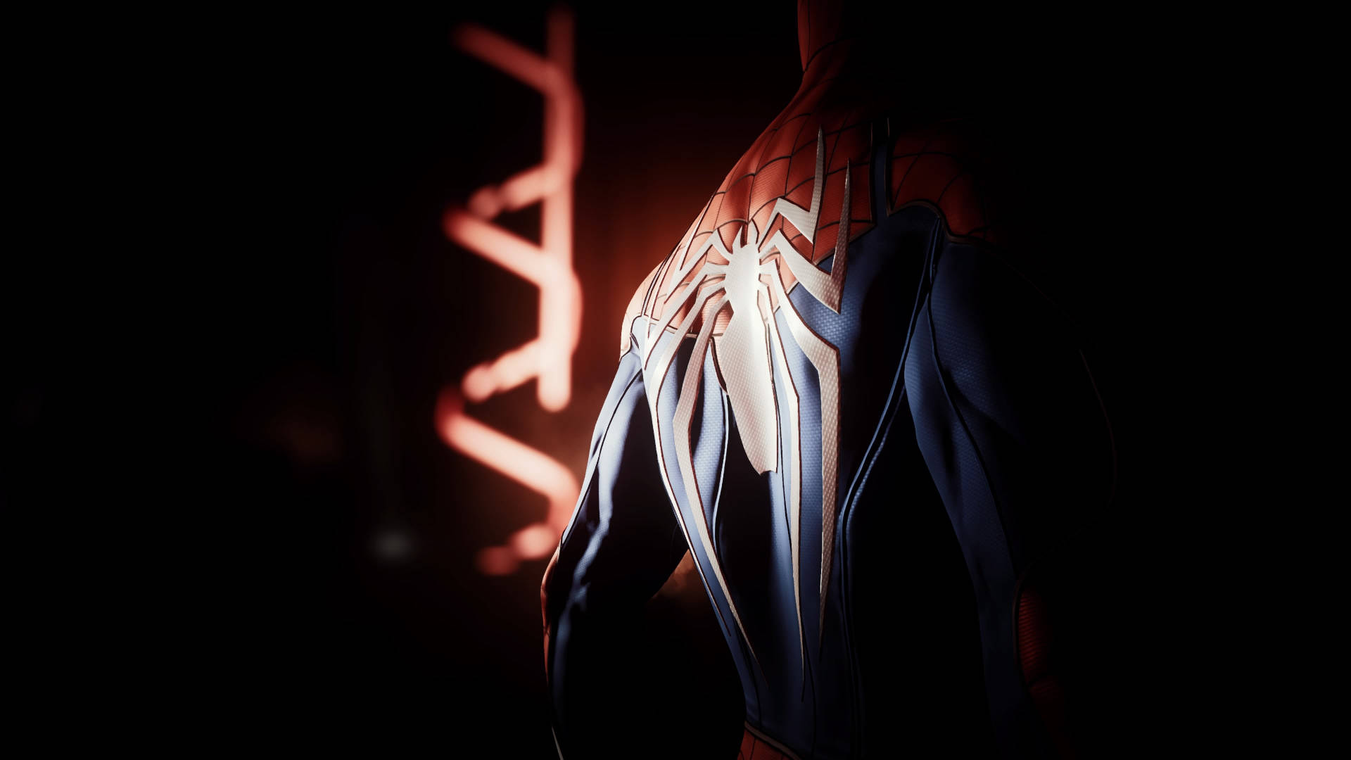 Spider Man Back Costume Background