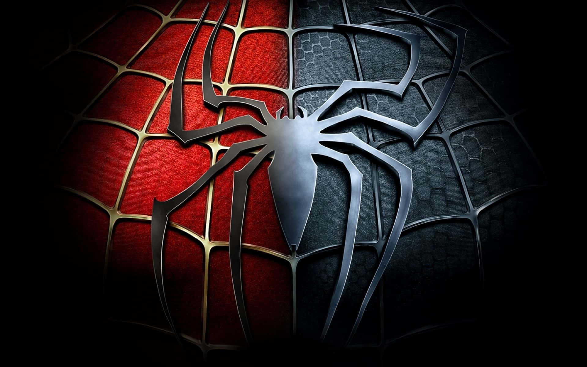 Spider-man Battling Sandman And Venom In Spider-man 3 Background