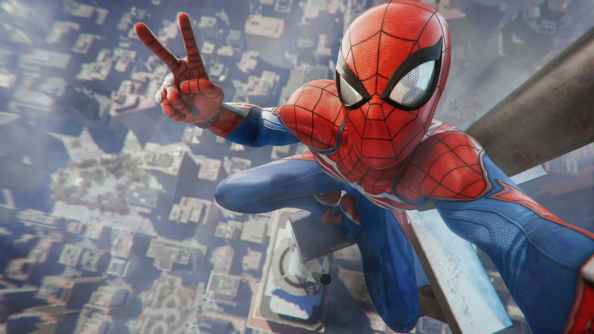 Spider Man Cool Taking Selfie