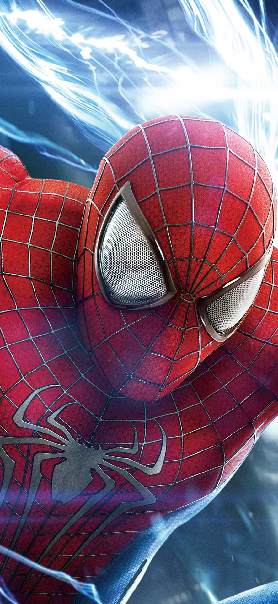 Spider Man Face Mobile Background