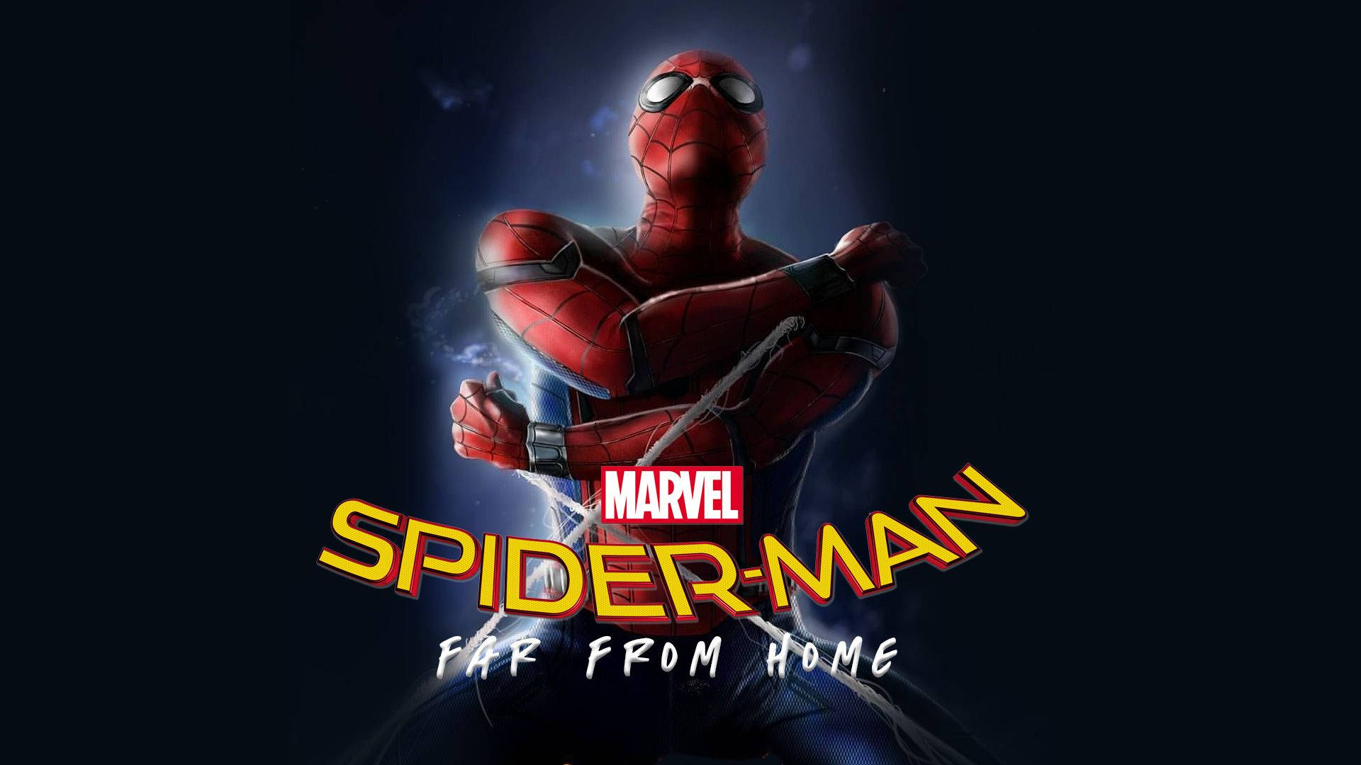 Spider Man Far From Home Digital Fanart Background