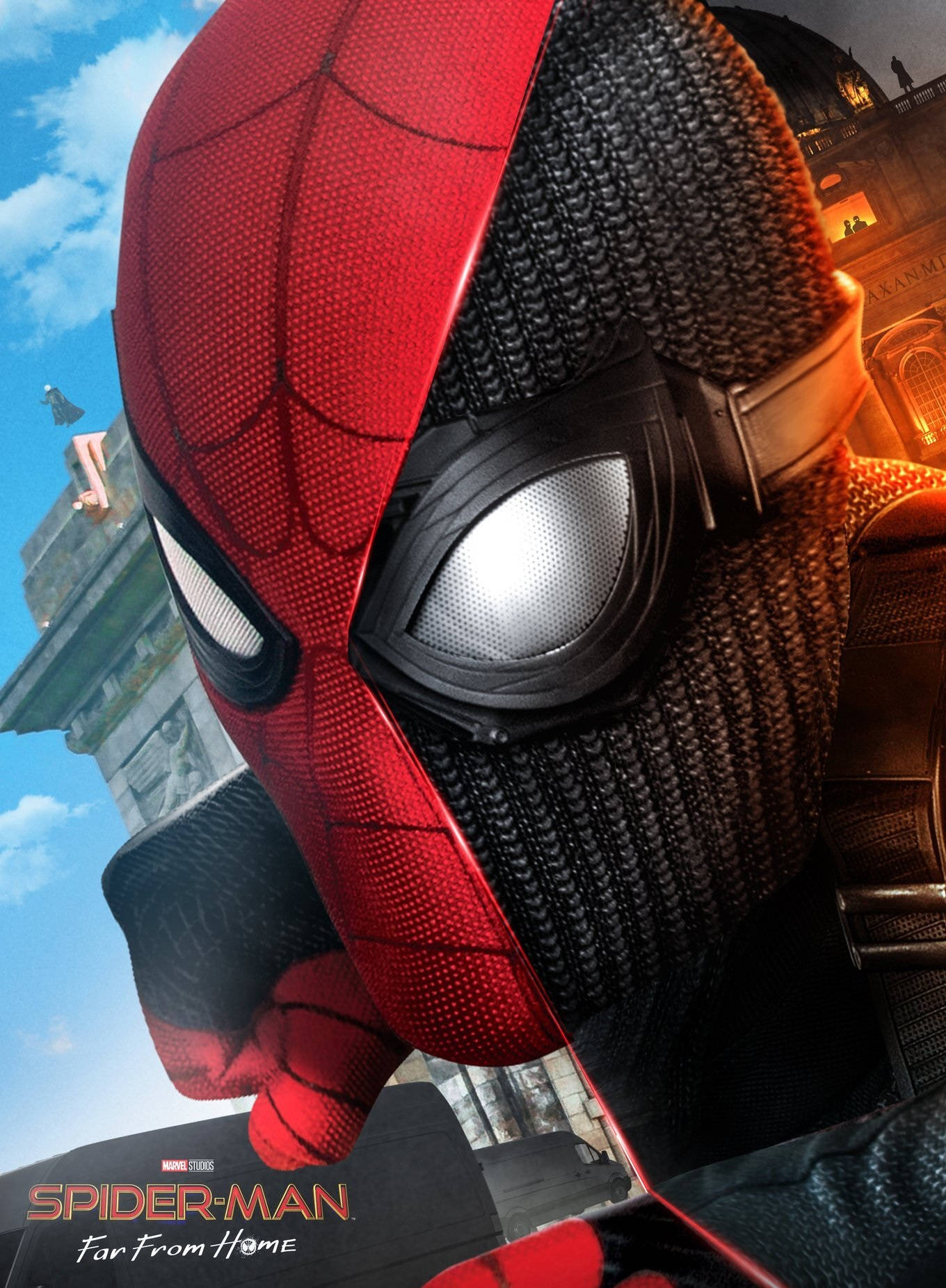 Spider Man Far From Home Mask Background