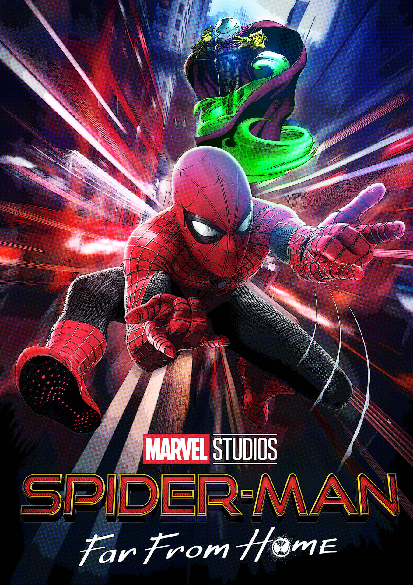 Spider Man Far From Home Mcu Background