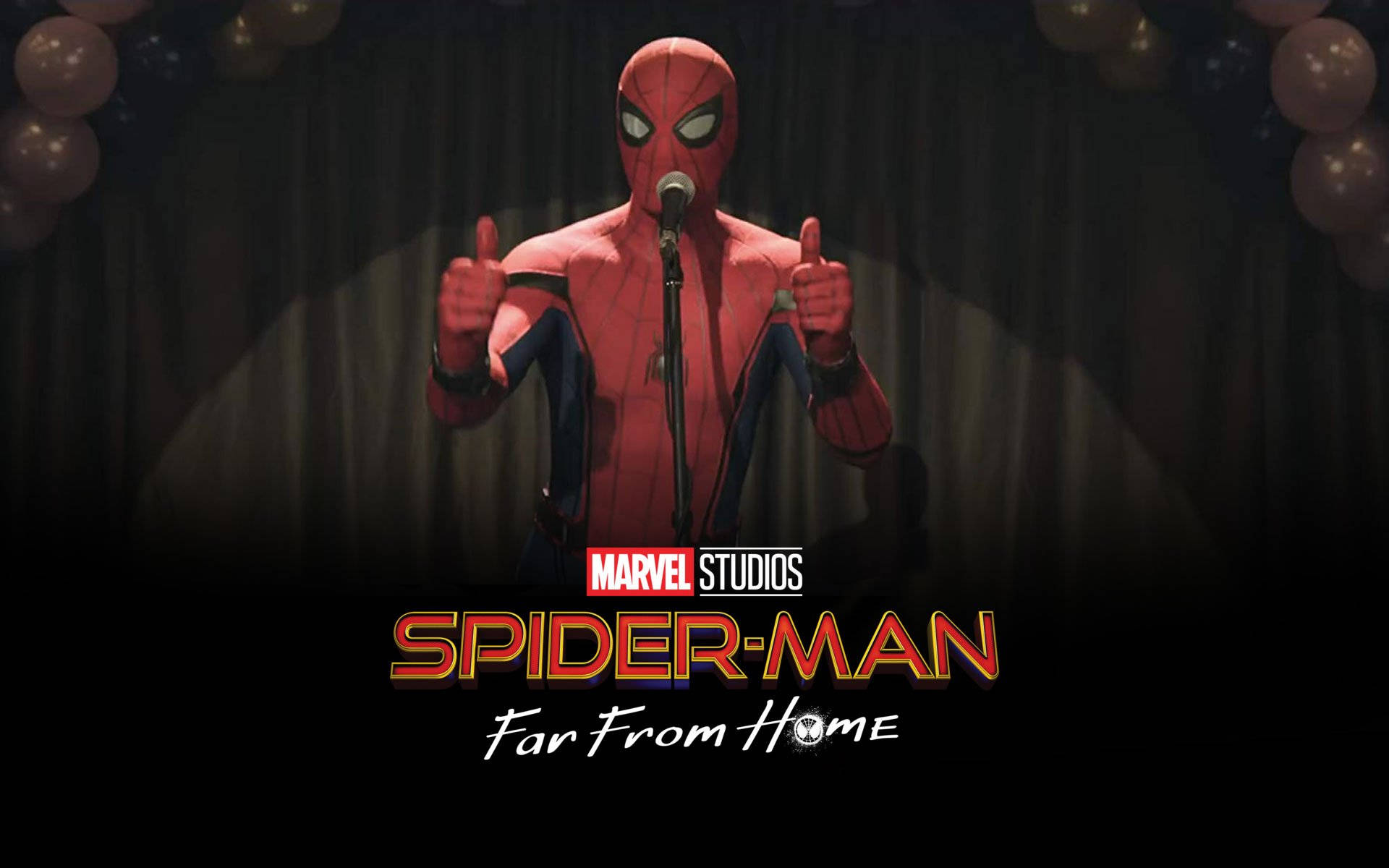 Spider Man Far From Home Performance Background