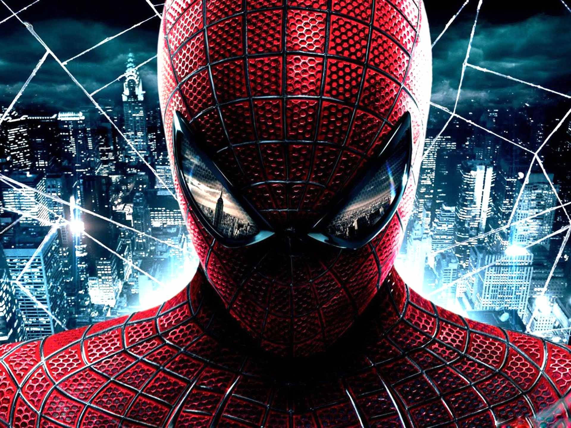 Spider Man Headshot Background