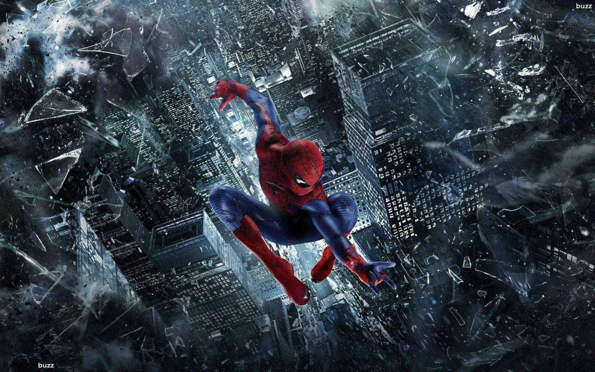 Spider Man In Nyc Background
