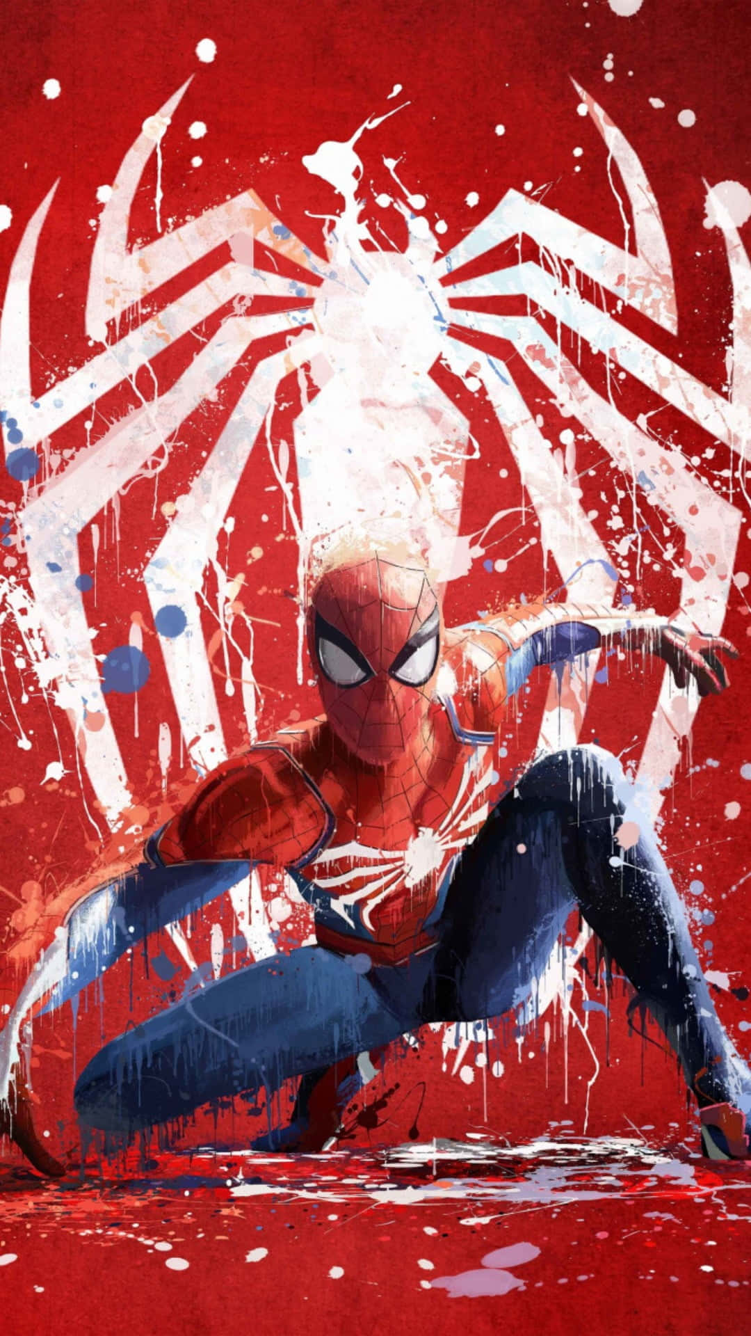 Spider Man Into Spider - Man Hd Wallpaper Background