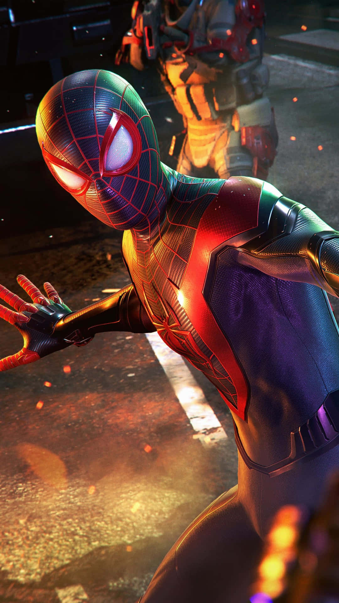 Spider Man Into Spider Verse Screenshot Background