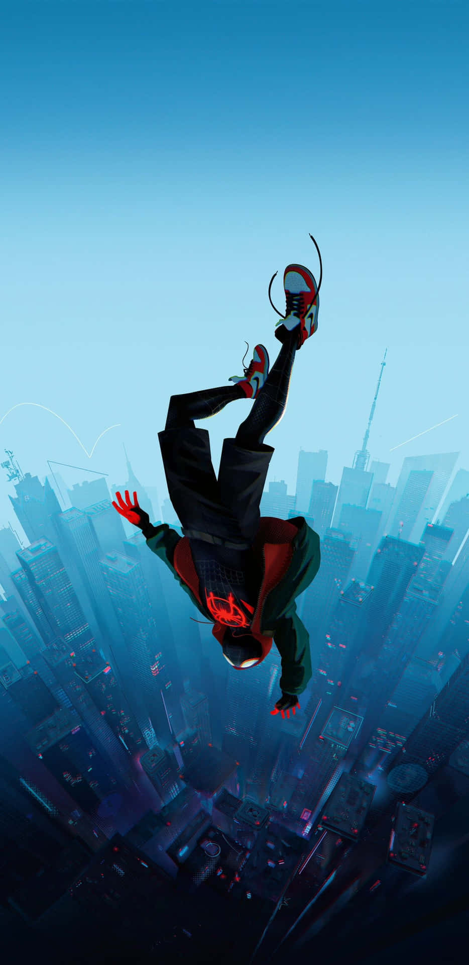 Spider Man Into The Spider Verse Hd Wallpaper