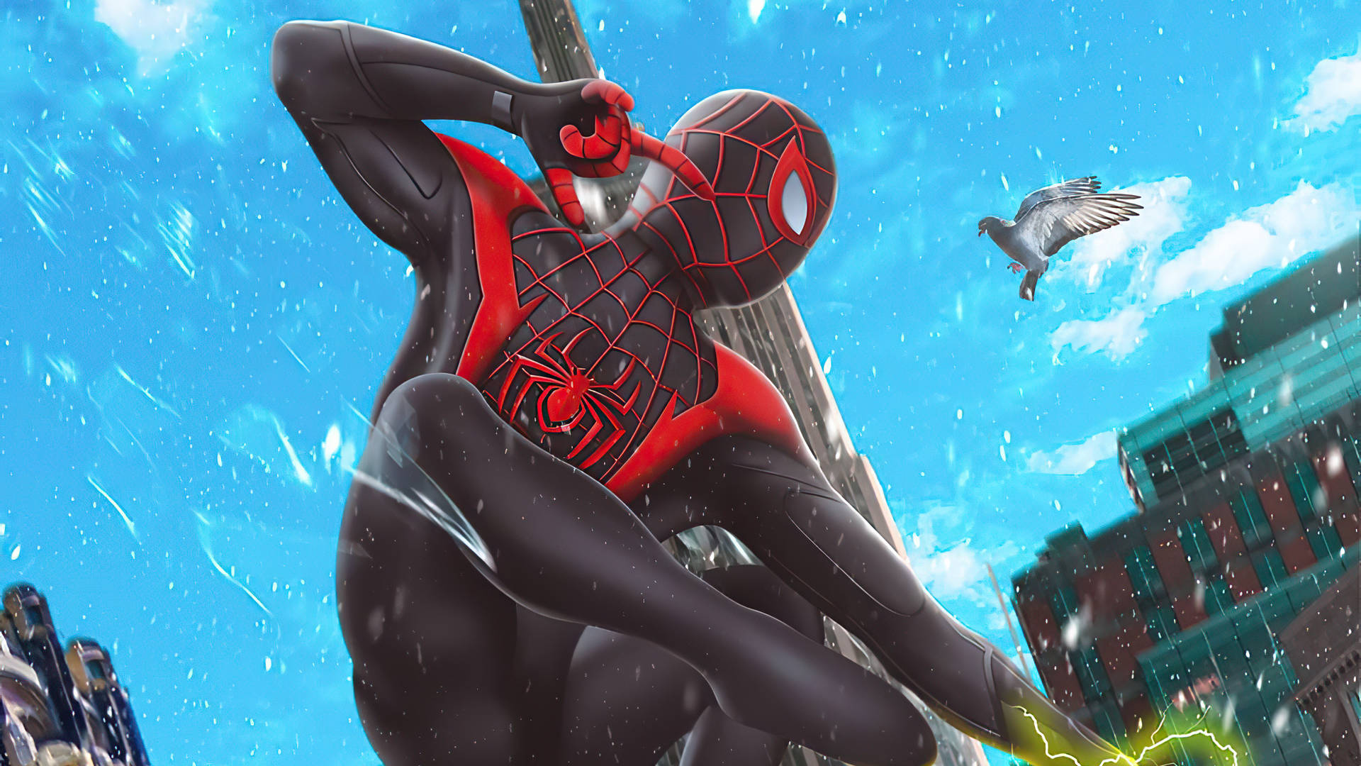 Spider Man Into The Spider Verse Hd Wallpaper Background