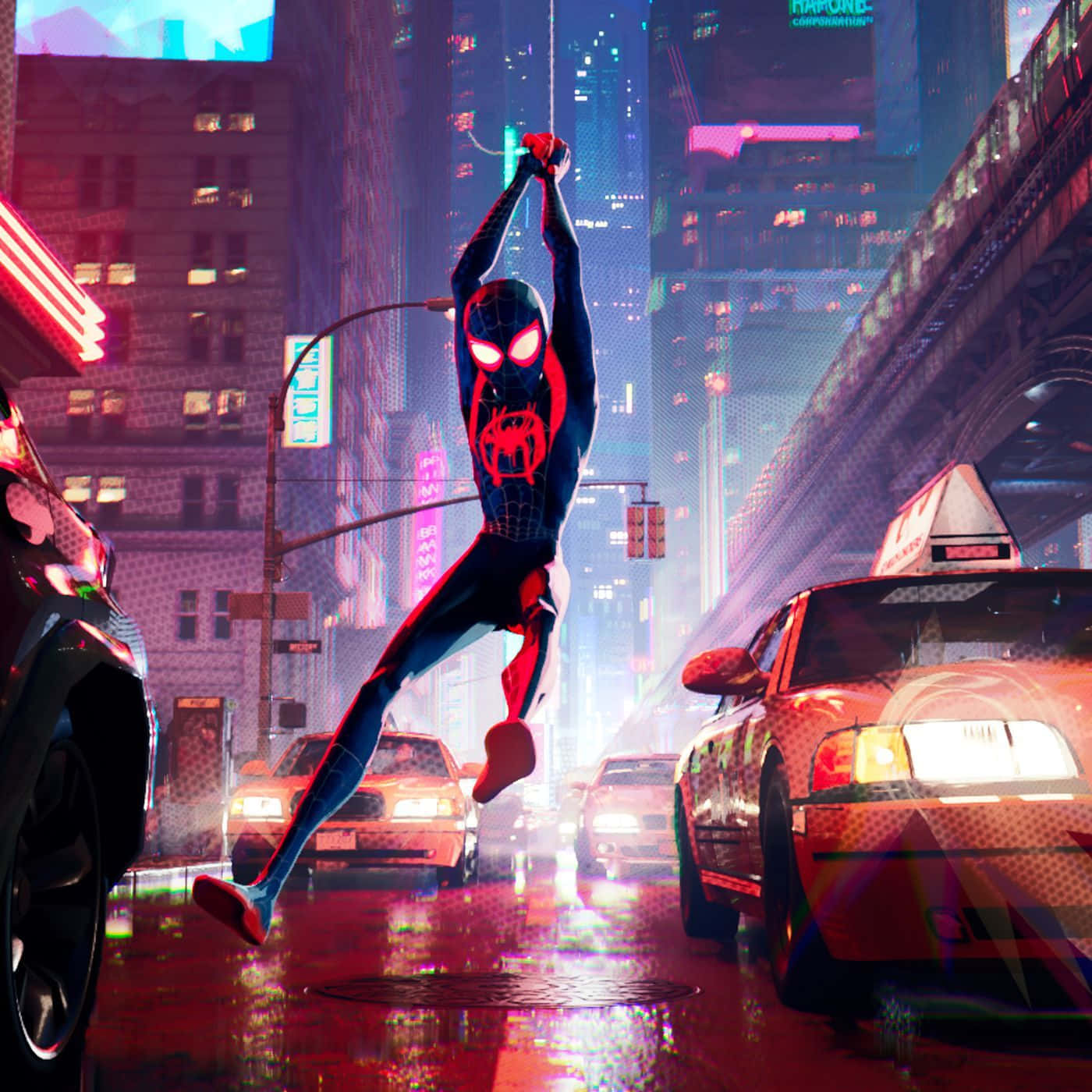 Spider Man Into The Spider Verse Hd Wallpaper