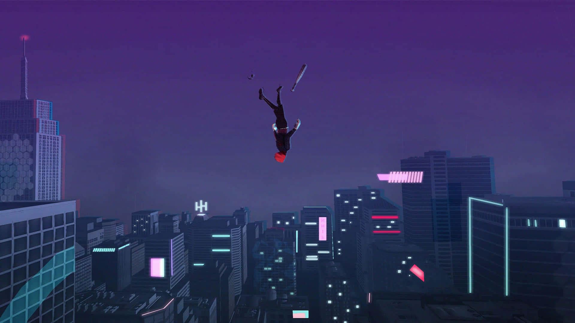 Spider-man Into The Spider-verse Screenshot Background