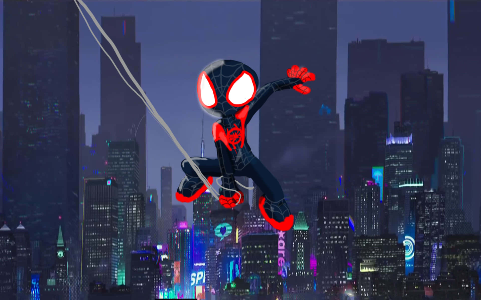 Spider Man Into The Spider Verse - Wallpaper Background