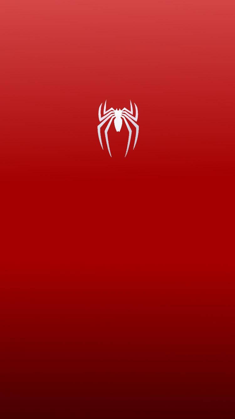 Spider-man Logo Simple Iphone Background