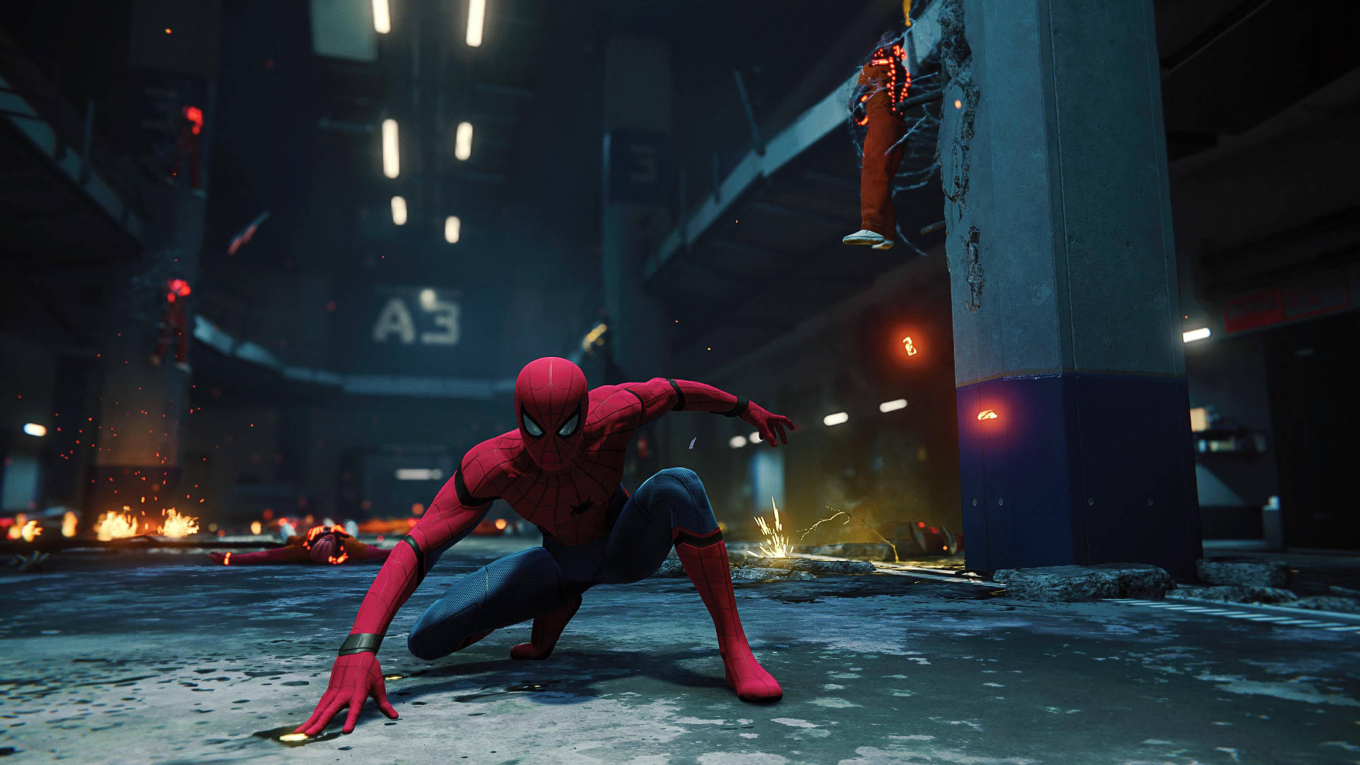 Spider Man Marvel Hero Background