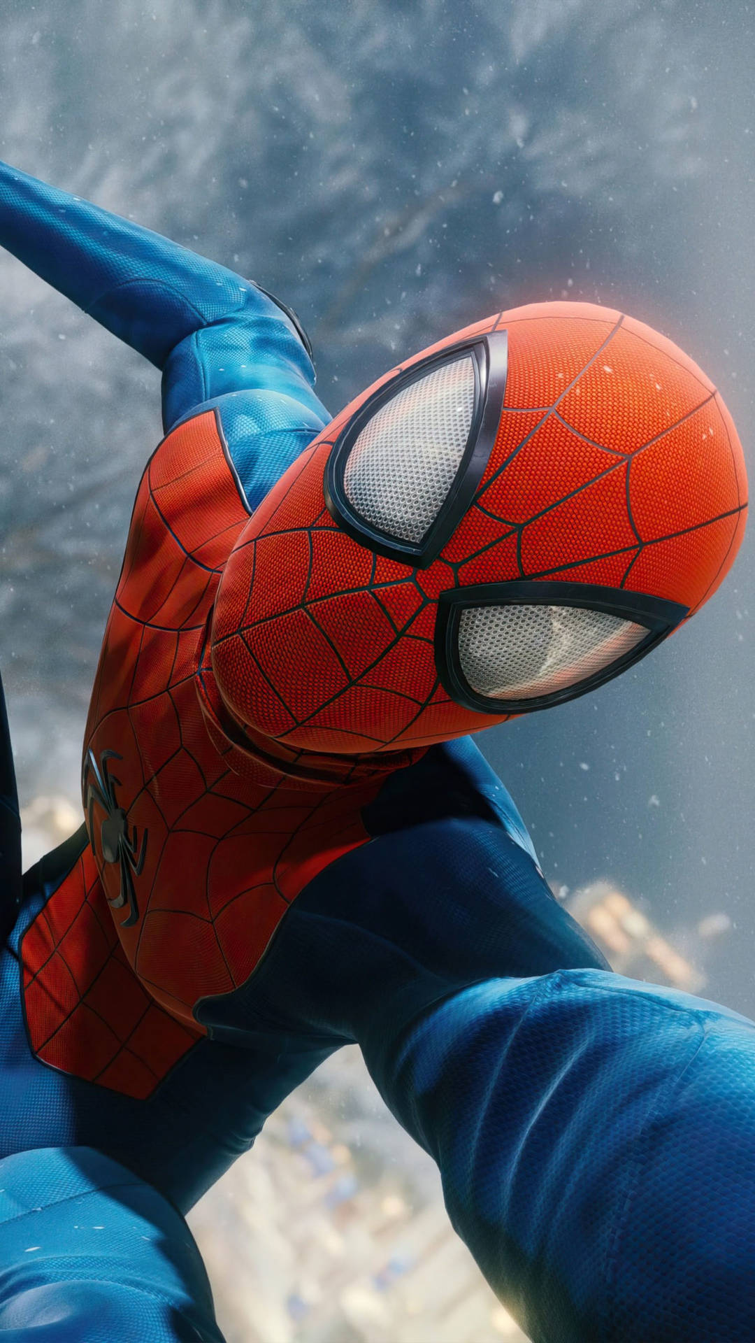 Spider Man Mask Mobile Background