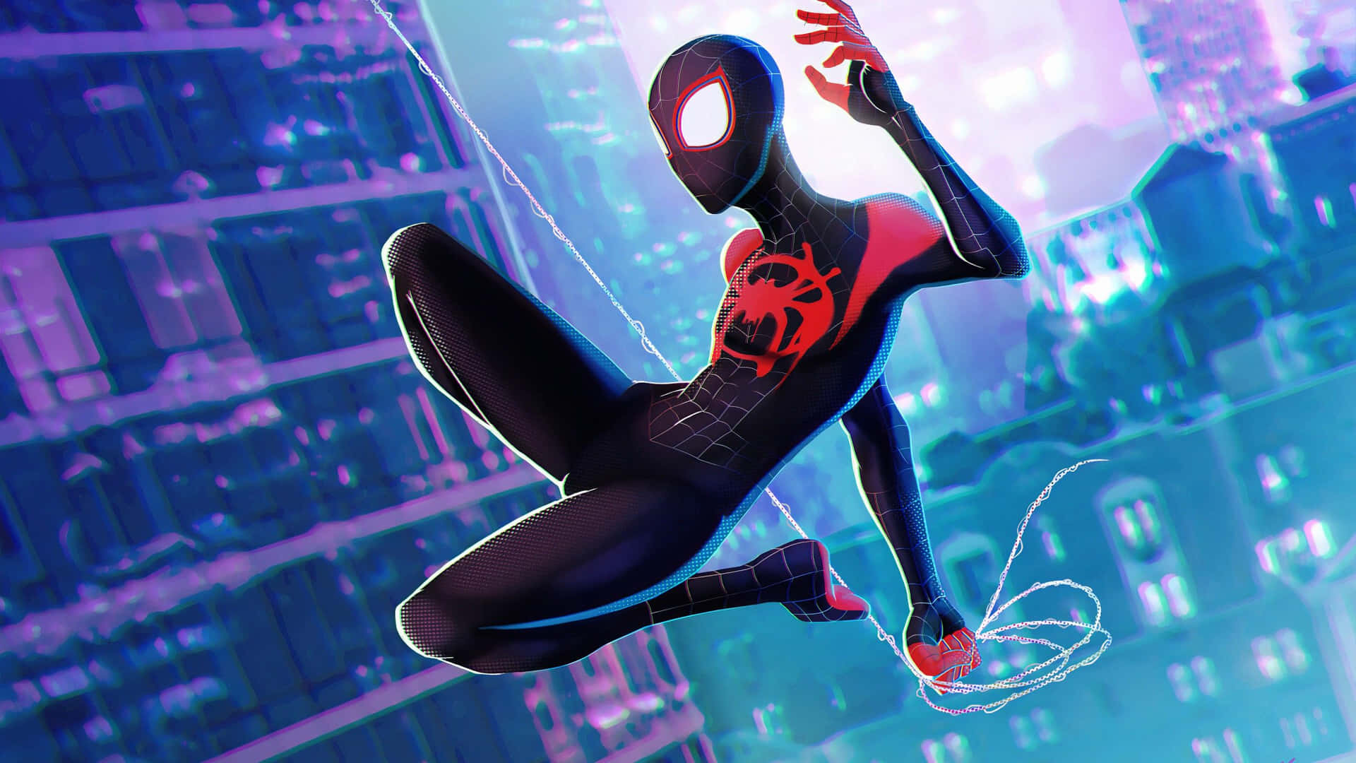 Spider Man, Miles Morales And Spider Gwen In 4k Background
