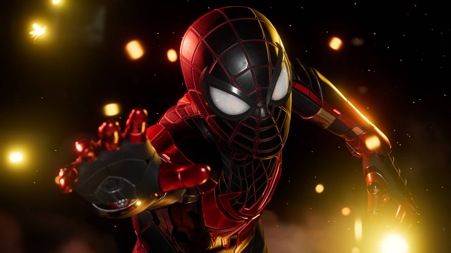 Spider Man Miles Morales Light Ps5 Background