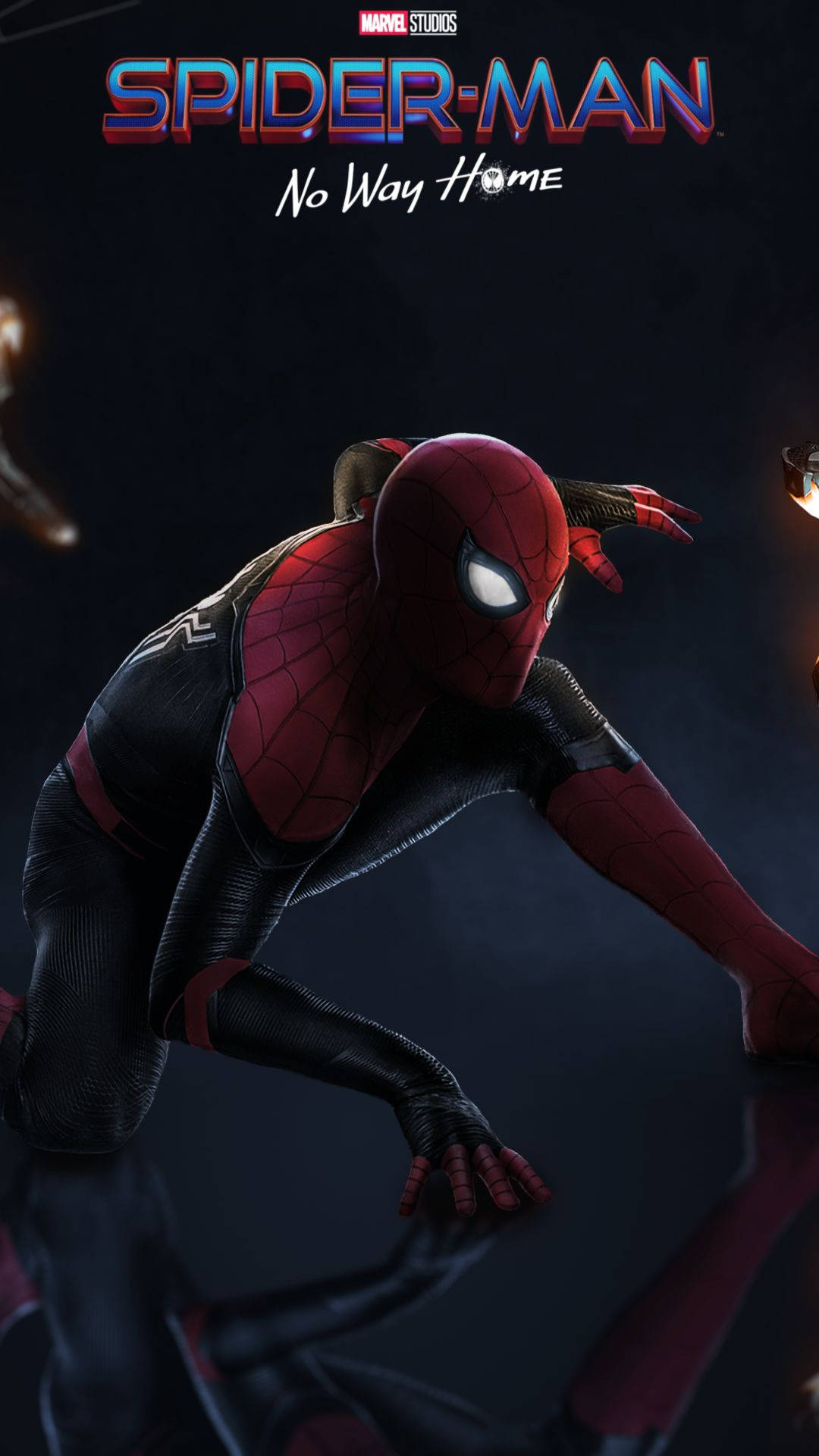 Spider Man No Way Home Dark Poster Background