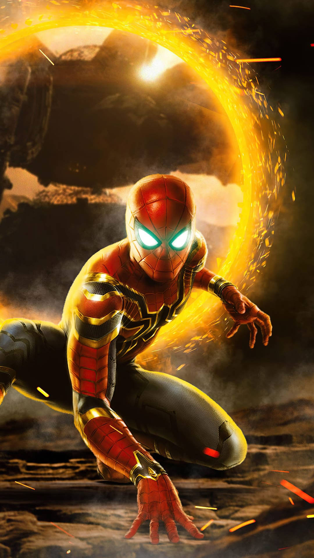 Spider Man Portal 4k Background