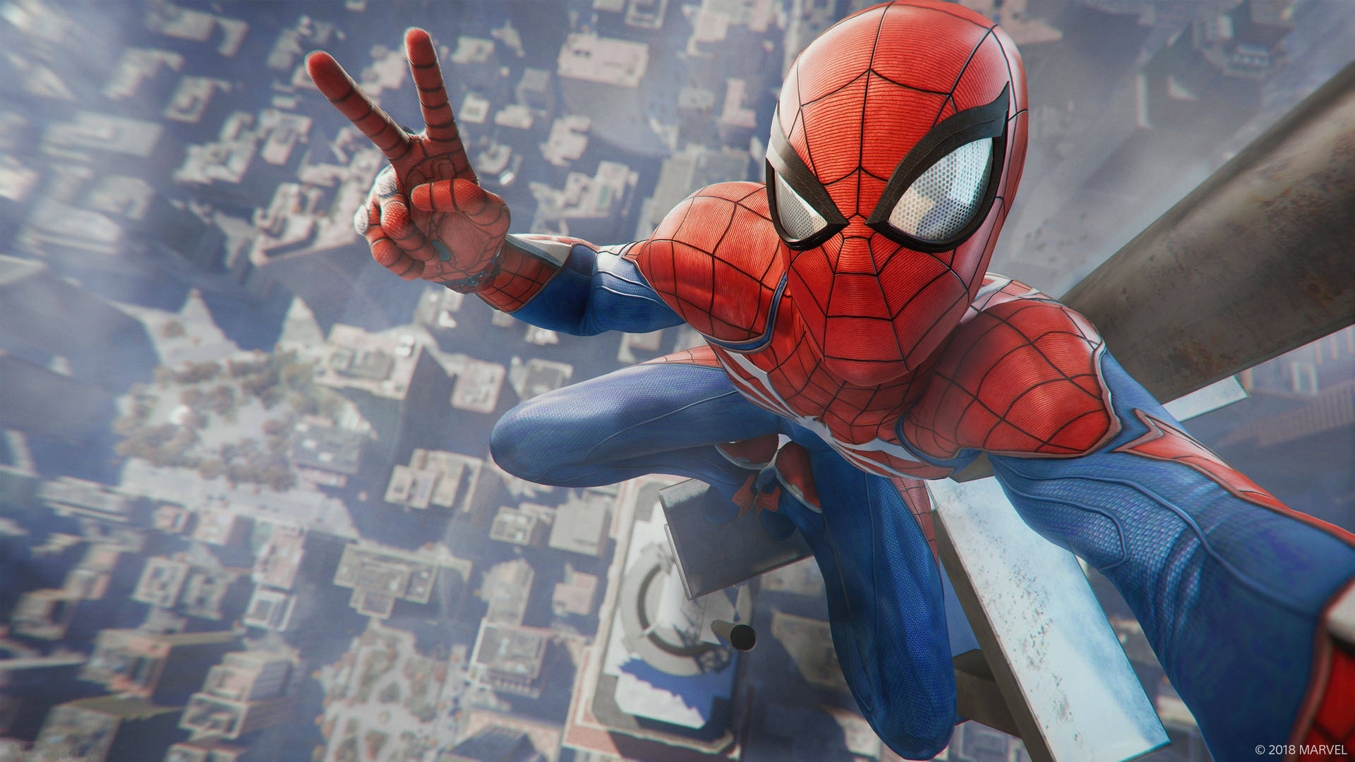 Spider Man Ps4 Cute Selfie Background