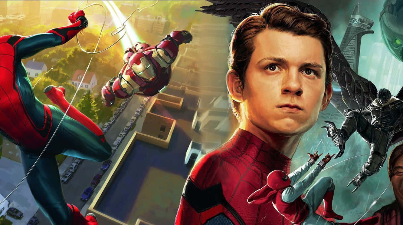 Spider Man Ready To Face His New Challenges Background