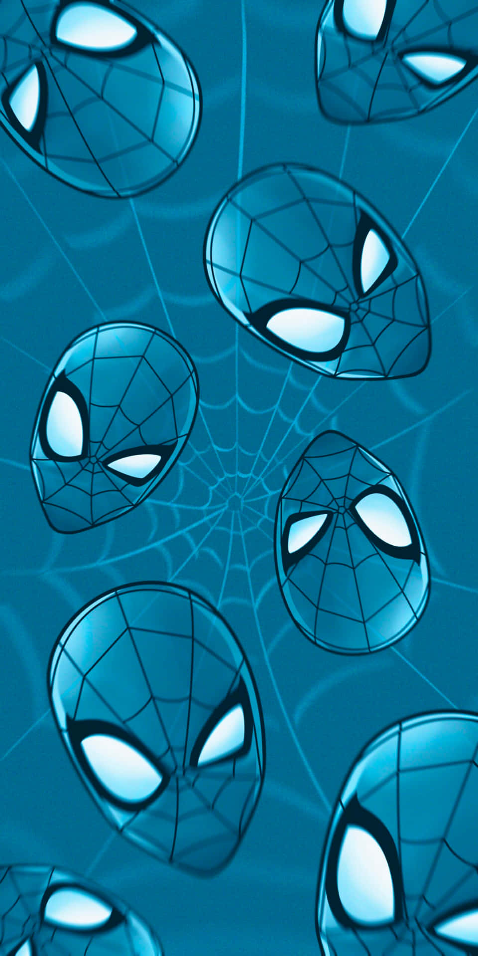 Spider Man's Head Background