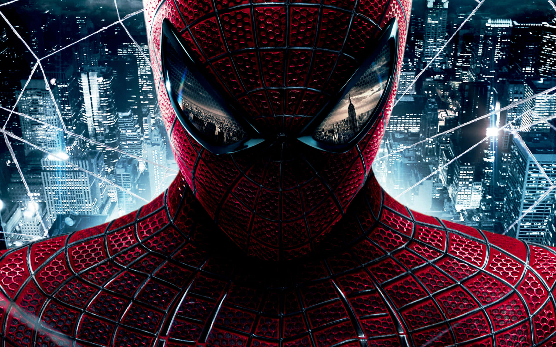 Spider Man Trilogy Poster Close Up Background