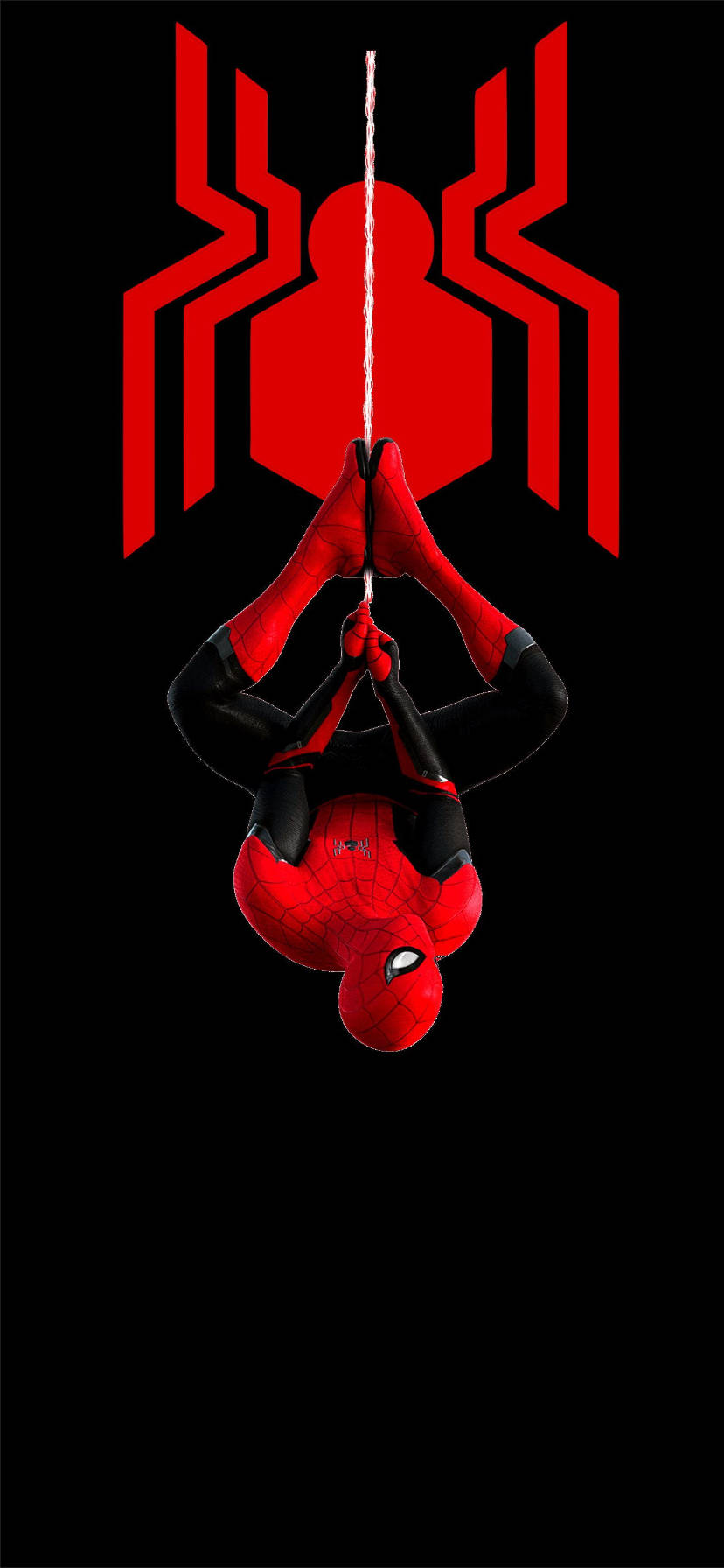 Spider-man Upside Down Marvel Iphone Xr Background