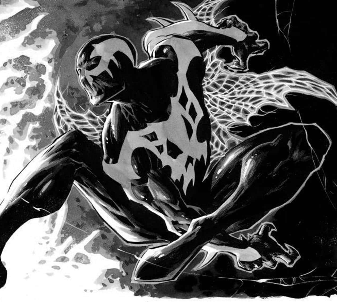 Spider Venom Abstract Background