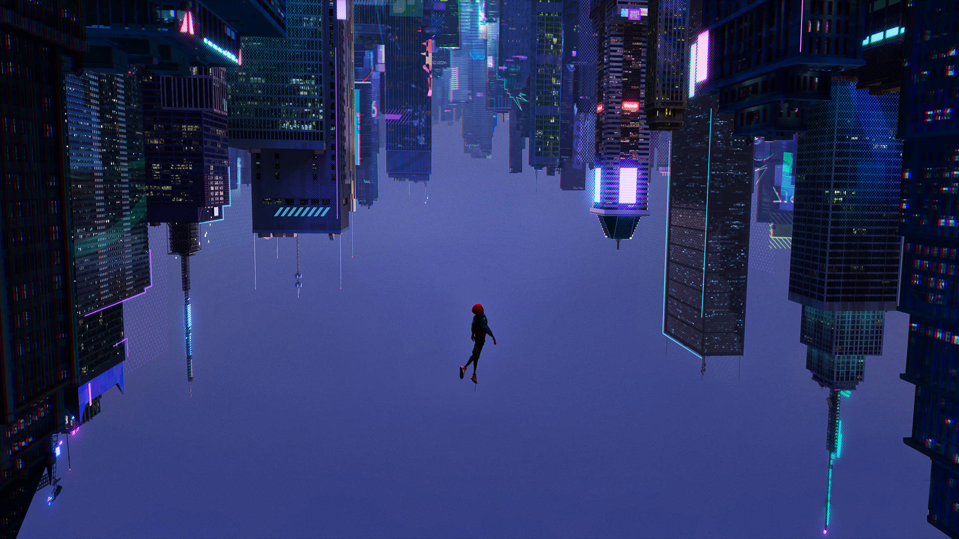 Spider-verse Spider-man Inverted Background