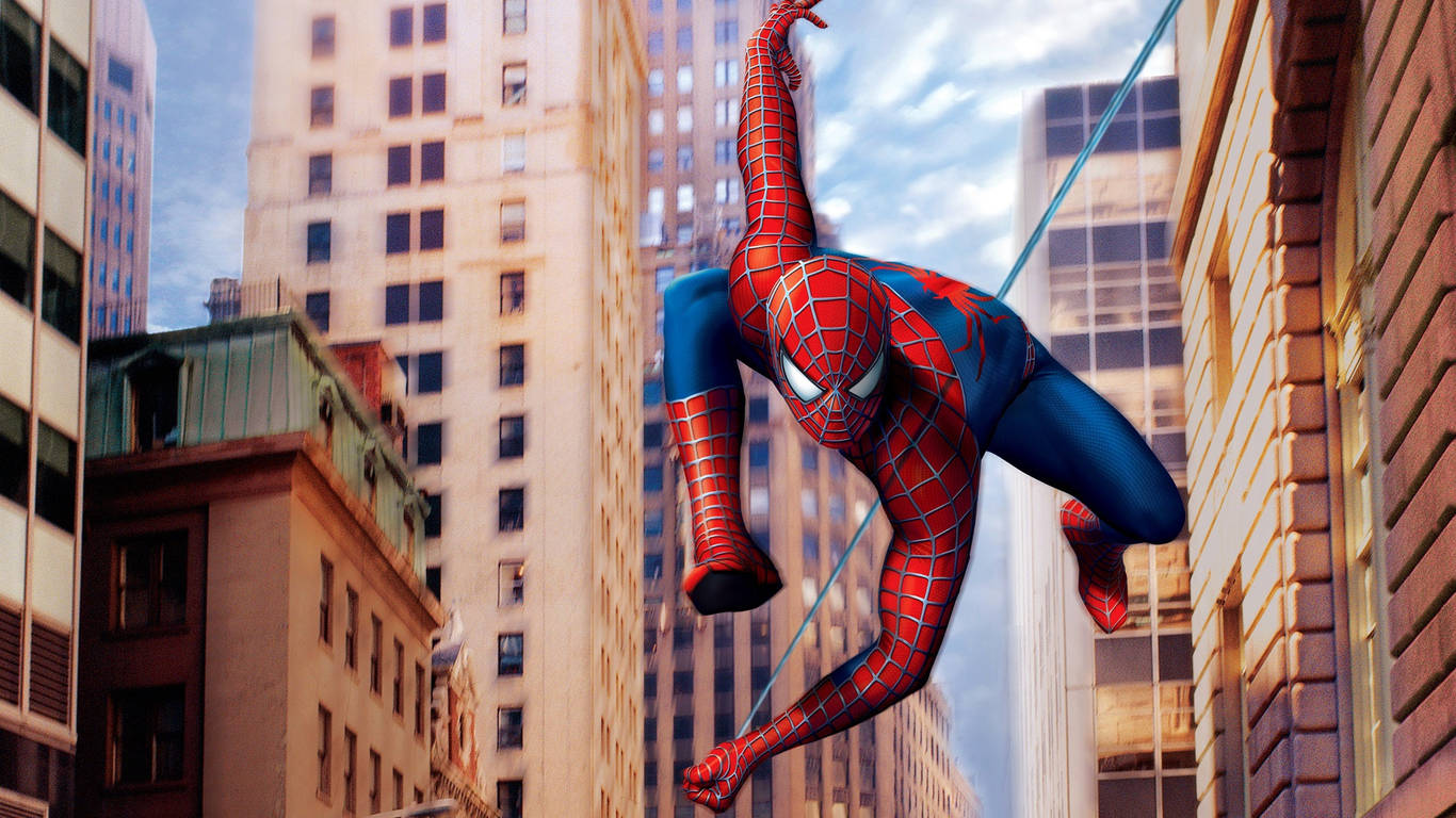 Spiderman 1366x768 Morning