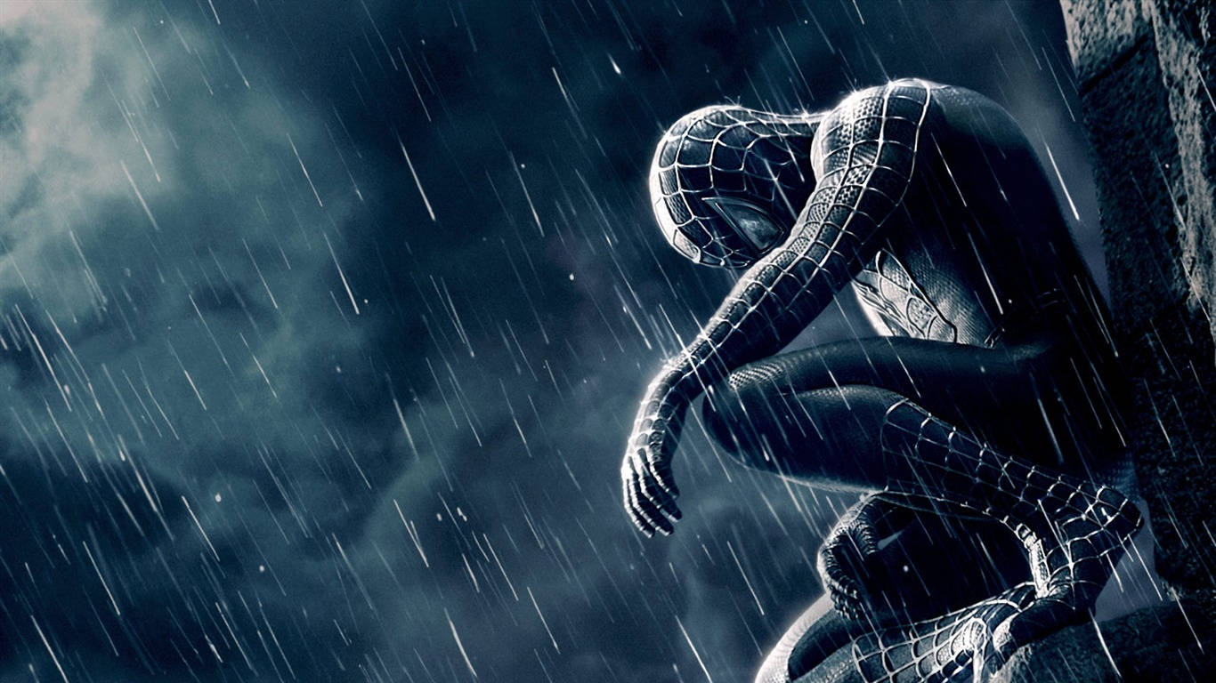 Spiderman 1366x768 Sad