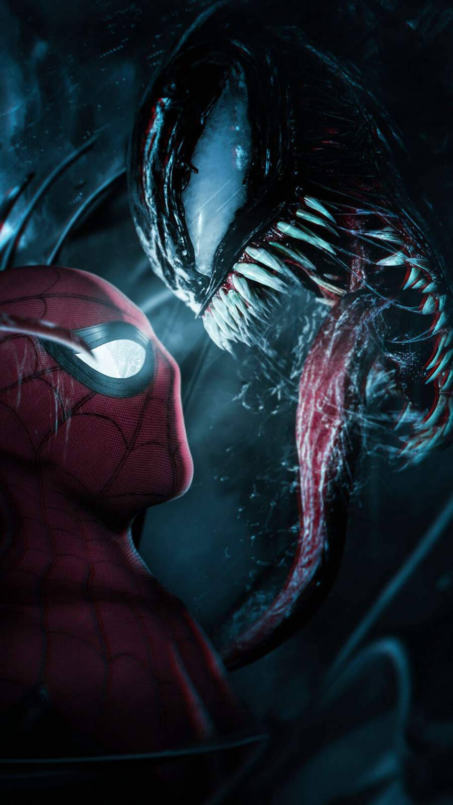 Spiderman And Venom Iphone