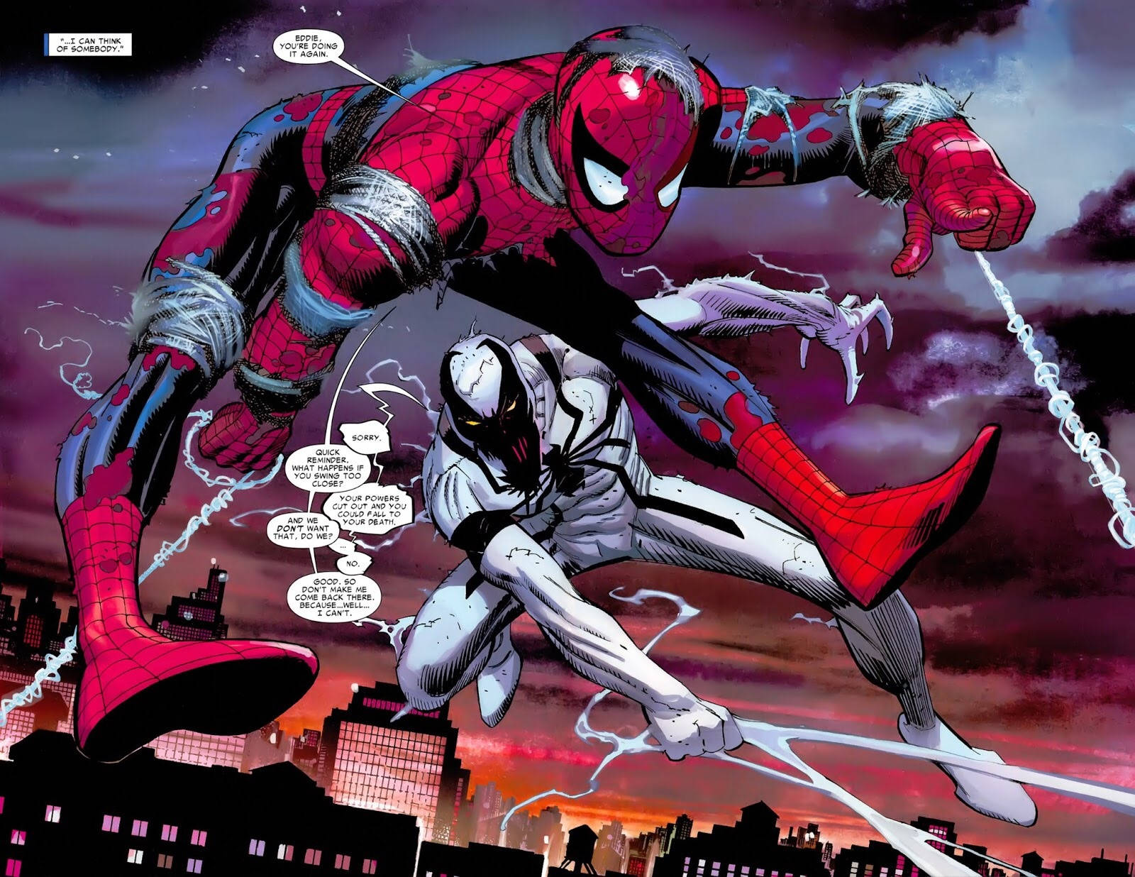 Spiderman Anti-venom New Ways To Die Background