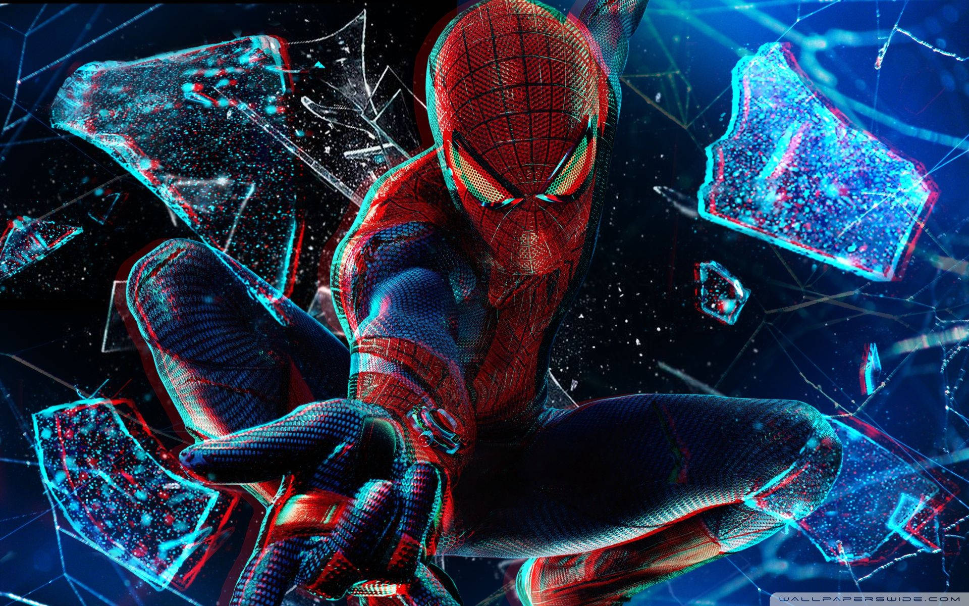 Spiderman Breaks Through The Boundaries Of Reality