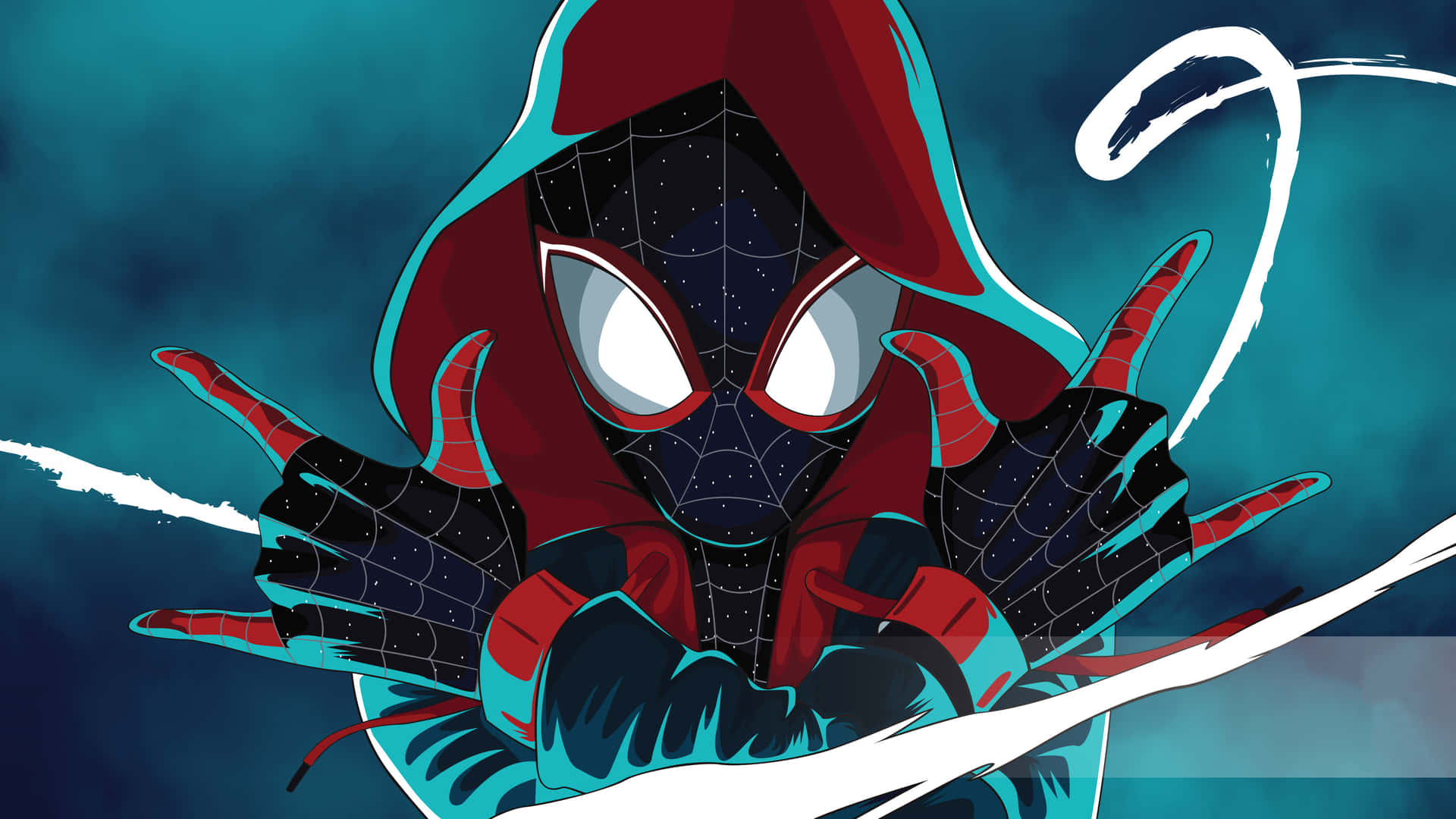 Spiderman Pfp Hand Sign Background