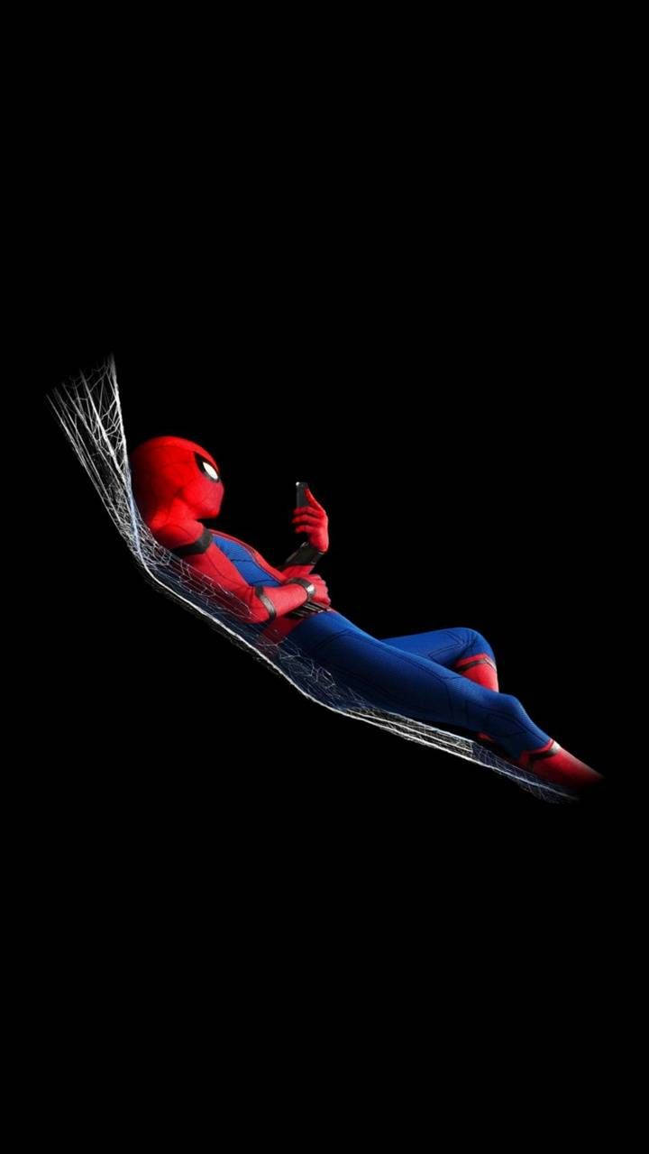 Spiderman Resting Background