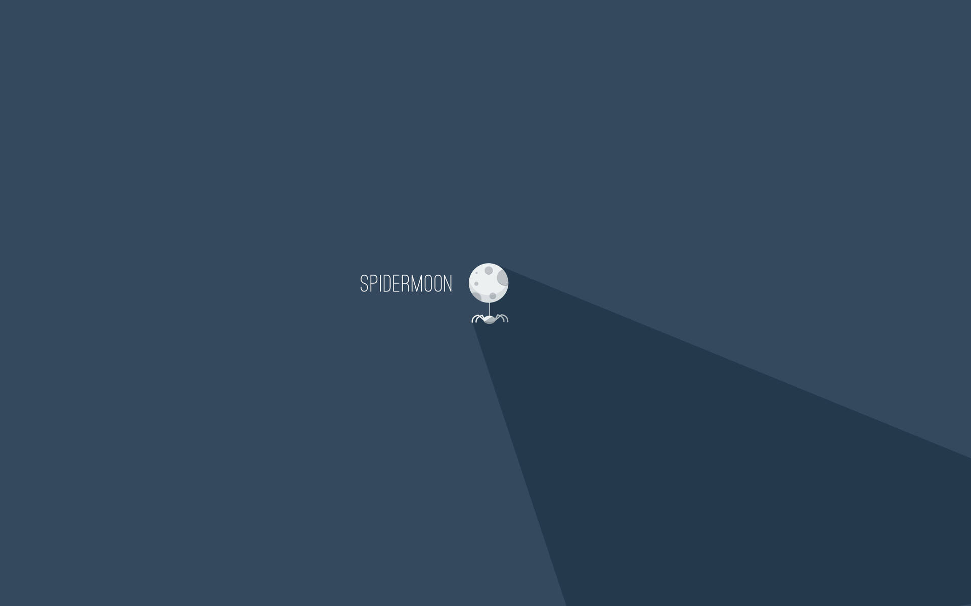 Spidermoon Minimalist Aesthetic Laptop Background