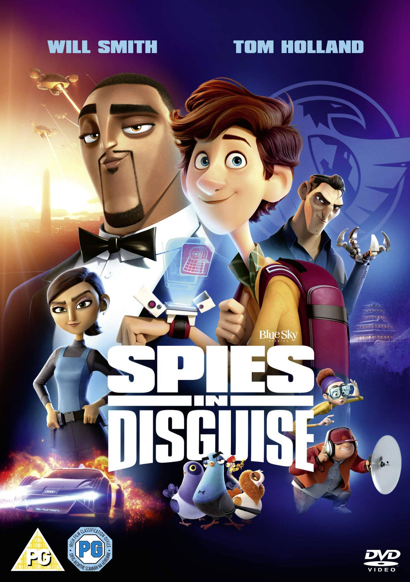 Spies In Disguise Amazing Poster Background