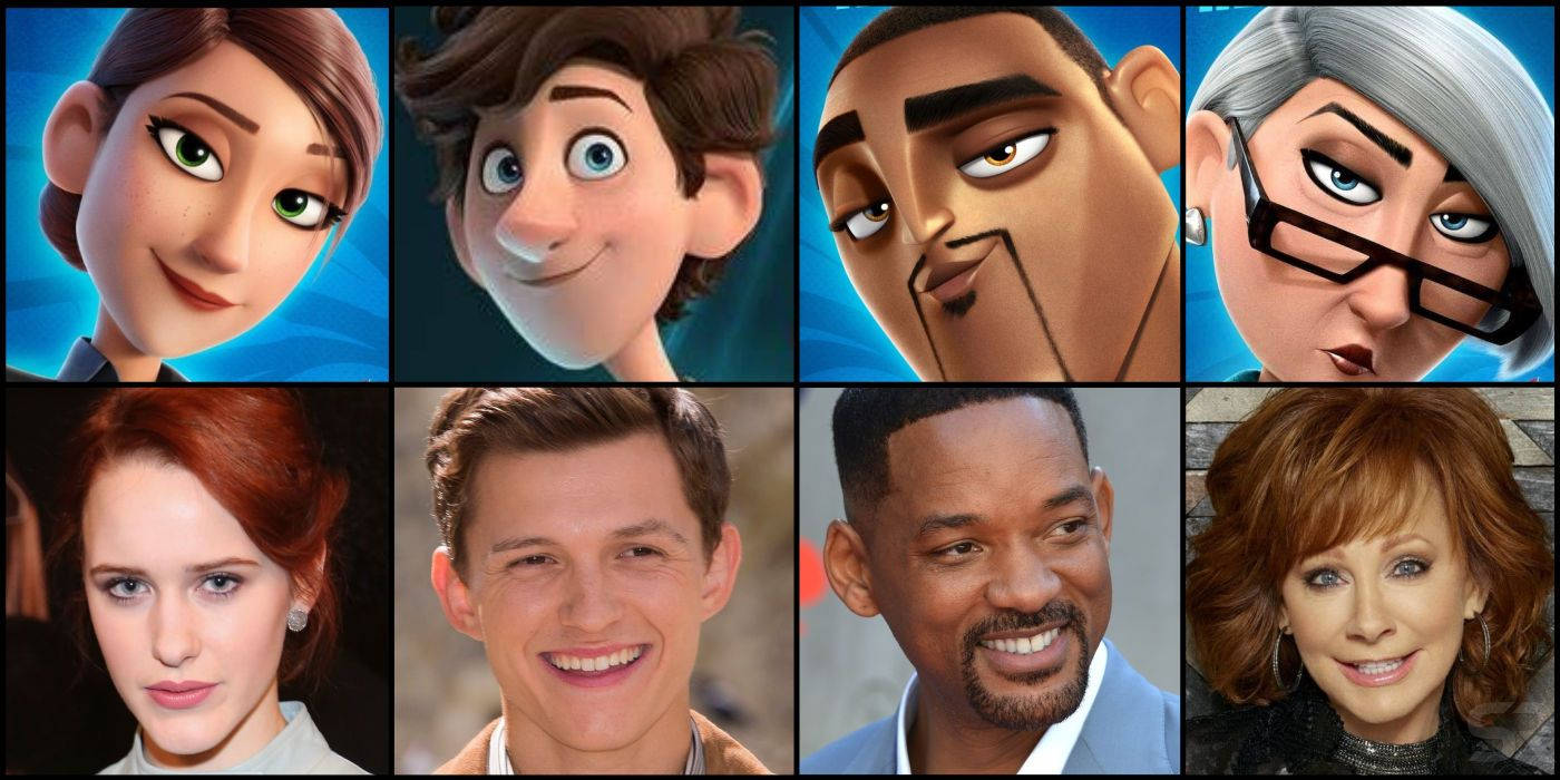 Spies In Disguise Characters Collage